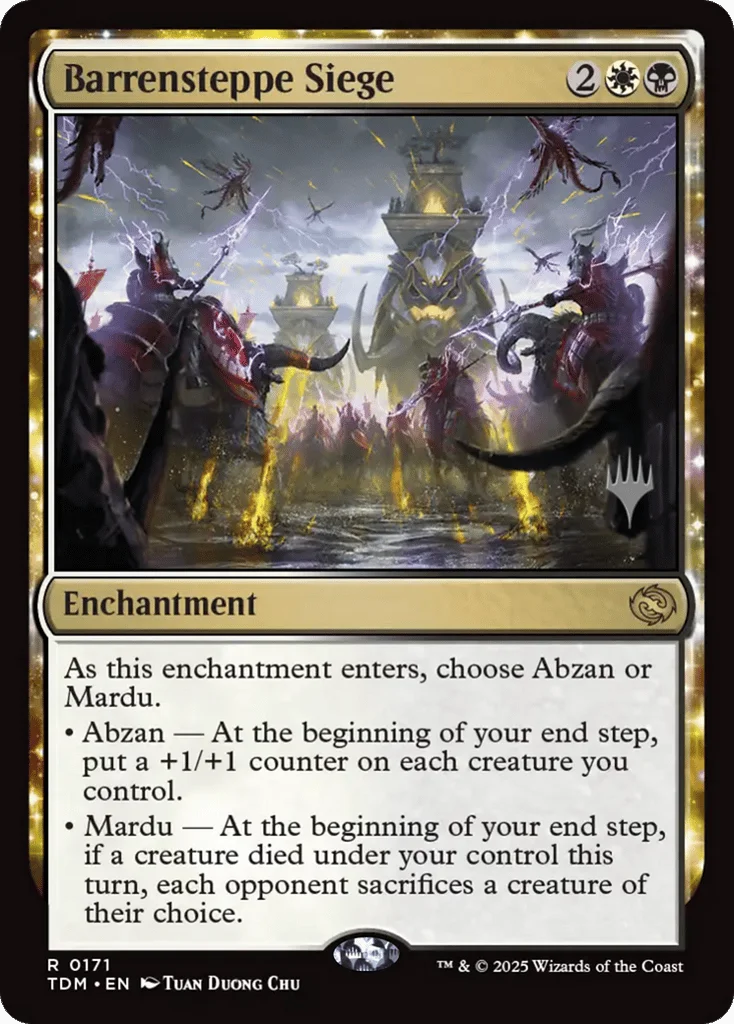 Barrensteppe Siege · Tarkir: Dragonstorm Promos