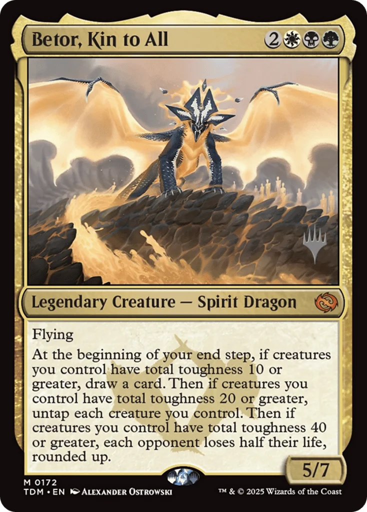 Betor, Kin to All · Tarkir: Dragonstorm Promos