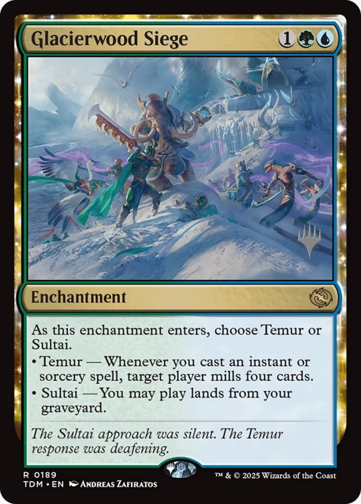 Glacierwood Siege · Tarkir: Dragonstorm Promos