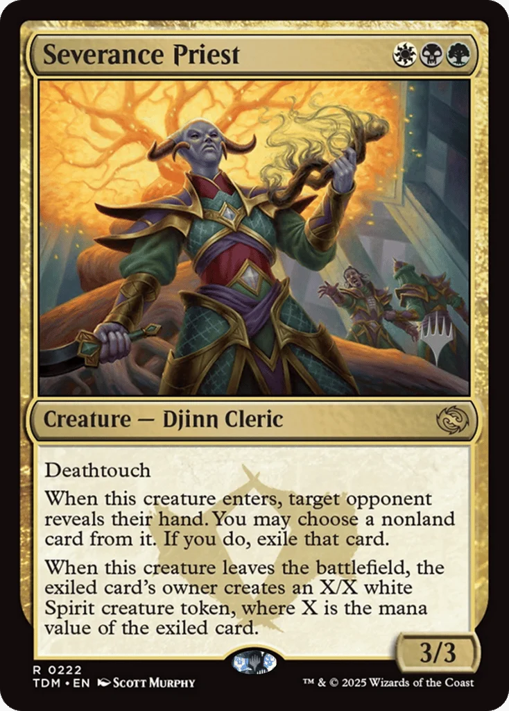 Severance Priest · Tarkir: Dragonstorm Promos