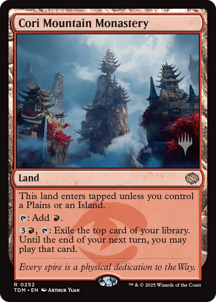 Cori Mountain Monastery · Tarkir: Dragonstorm Promos