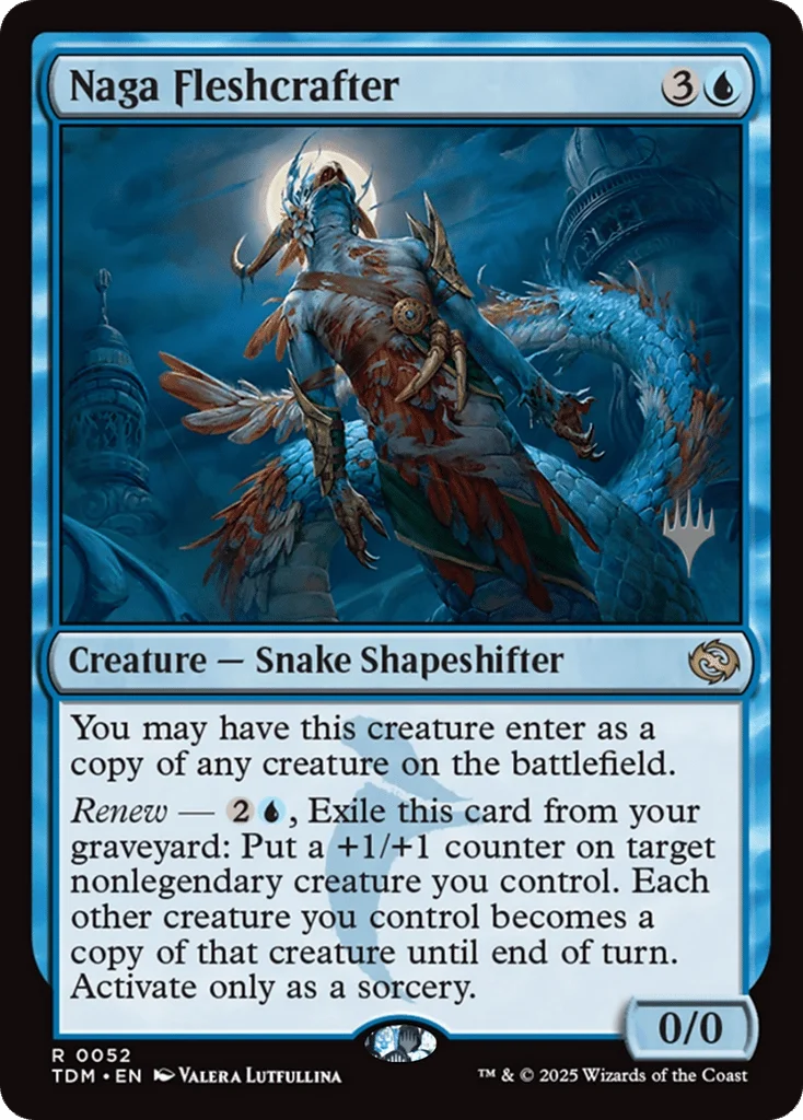 Naga Fleshcrafter · Tarkir: Dragonstorm Promos
