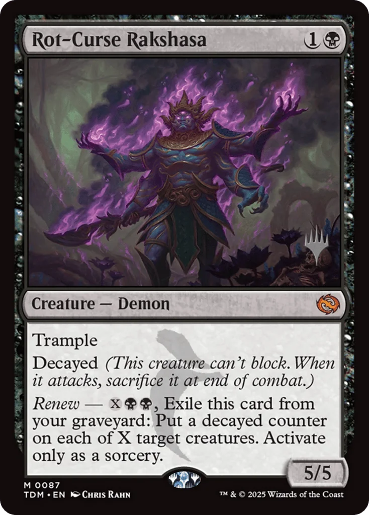 Rot-Curse Rakshasa · Tarkir: Dragonstorm Promos