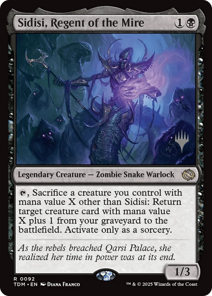 Sidisi, Regent of the Mire · Tarkir: Dragonstorm Promos