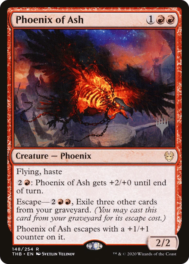 Phoenix of Ash · Theros Beyond Death Promos
