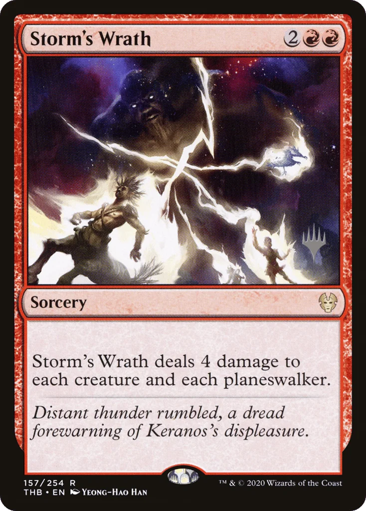 Storm's Wrath · Theros Beyond Death Promos