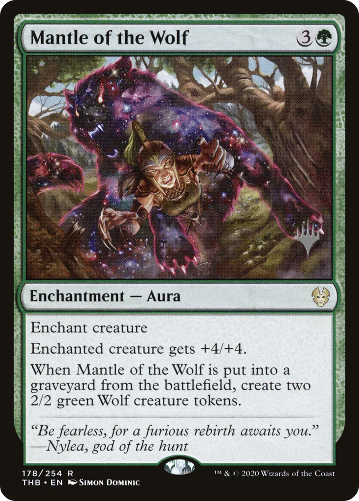 Mantle of the Wolf · Theros Beyond Death Promos