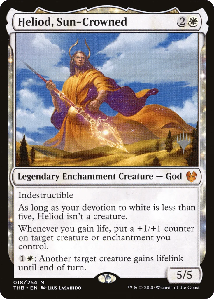 Heliod, Sun-Crowned · Theros Beyond Death Promos