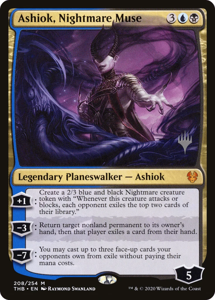 Ashiok, Nightmare Muse · Theros Beyond Death Promos