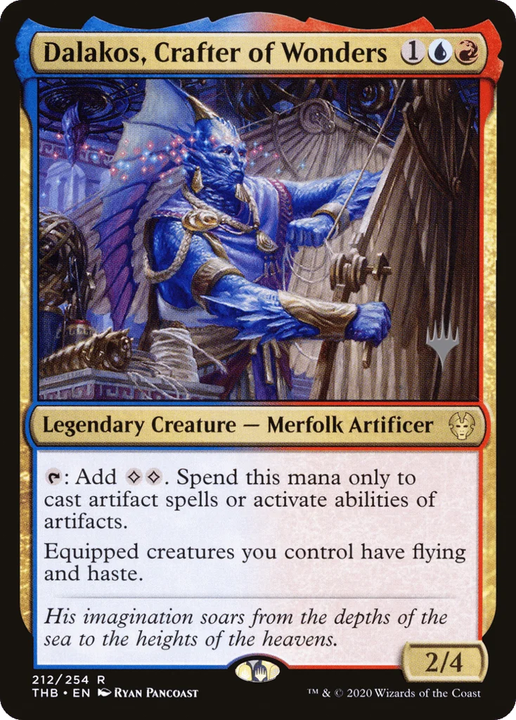 Dalakos, Crafter of Wonders · Theros Beyond Death Promos