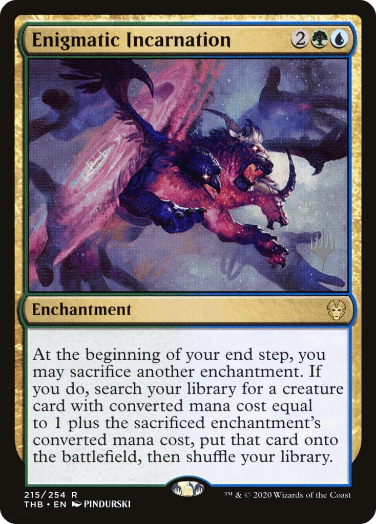Enigmatic Incarnation · Theros Beyond Death Promos