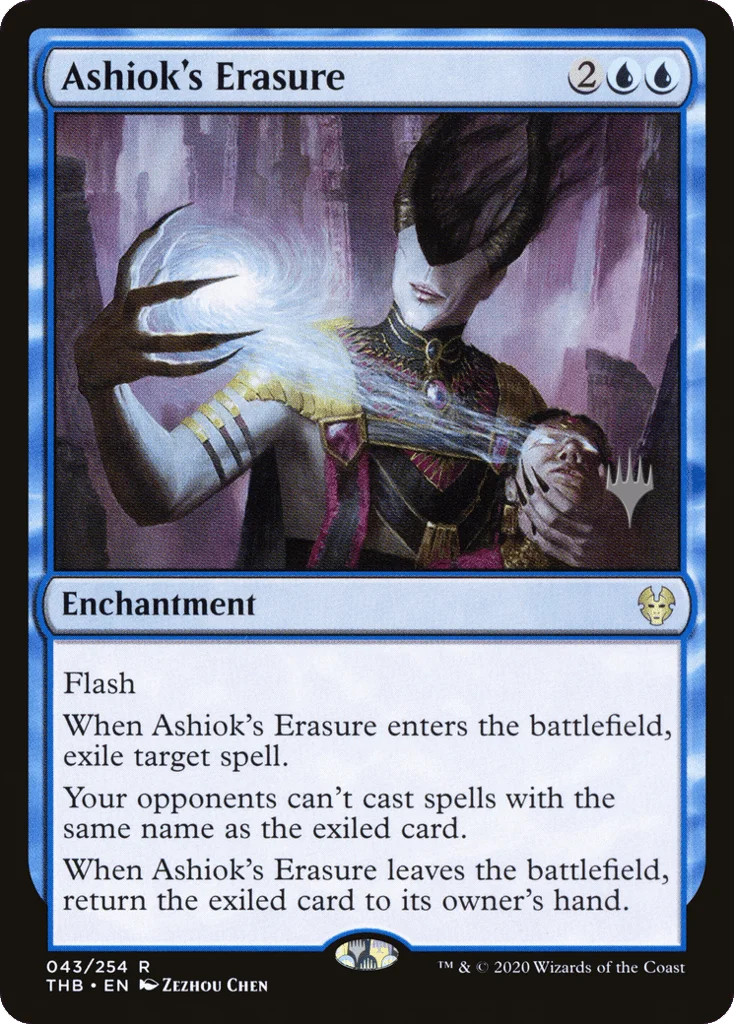 Ashiok's Erasure · Theros Beyond Death Promos