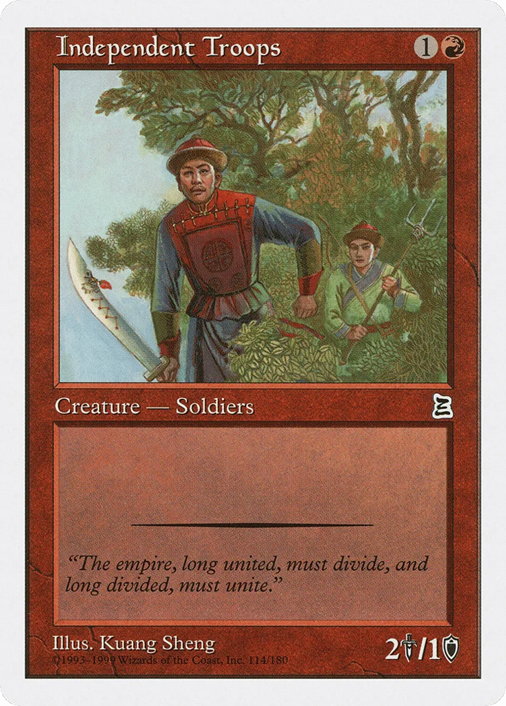 Independent Troops · Portal Three Kingdoms