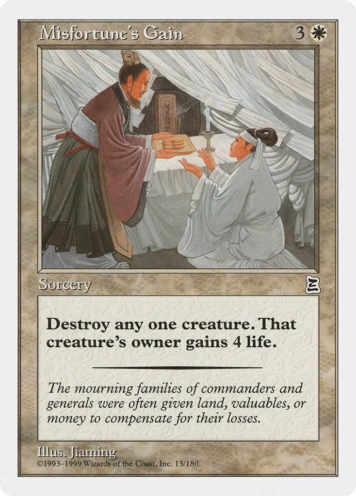 Misfortune's Gain · Portal Three Kingdoms