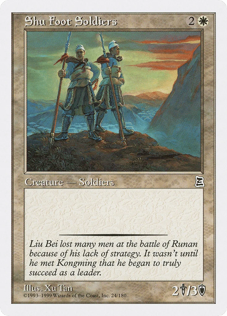 Shu Foot Soldiers · Portal Three Kingdoms