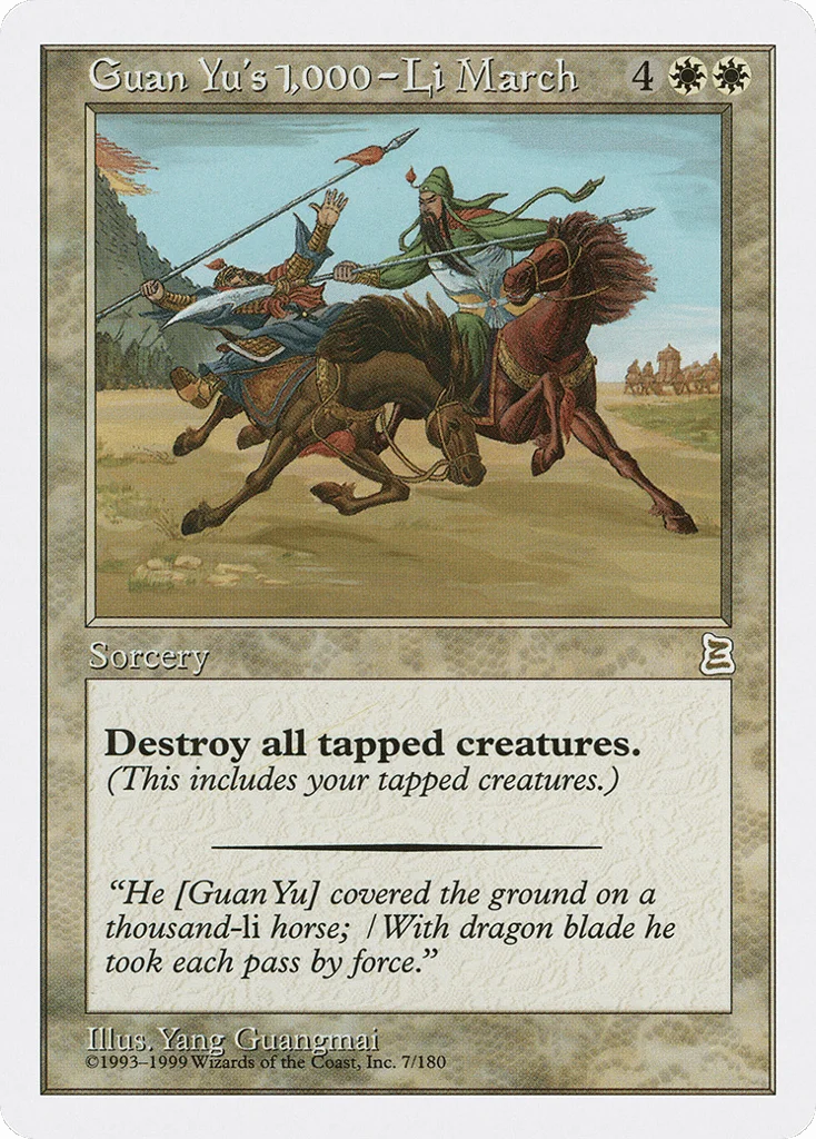 Guan Yu's 1,000-Li March · Portal Three Kingdoms