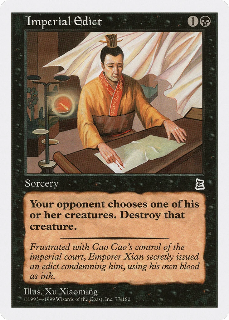 Imperial Edict · Portal Three Kingdoms