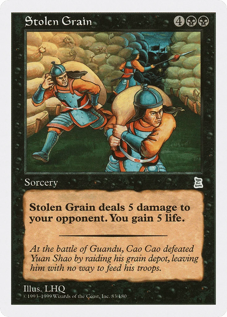 Stolen Grain · Portal Three Kingdoms