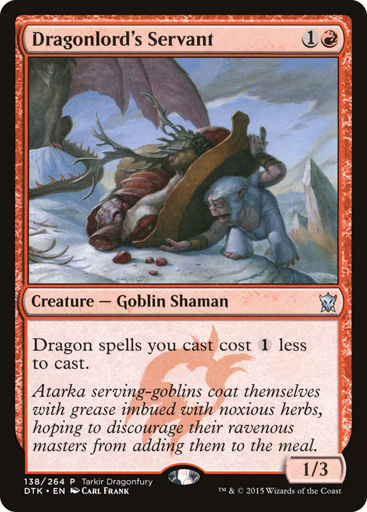 Dragonlord's Servant · Tarkir Dragonfury