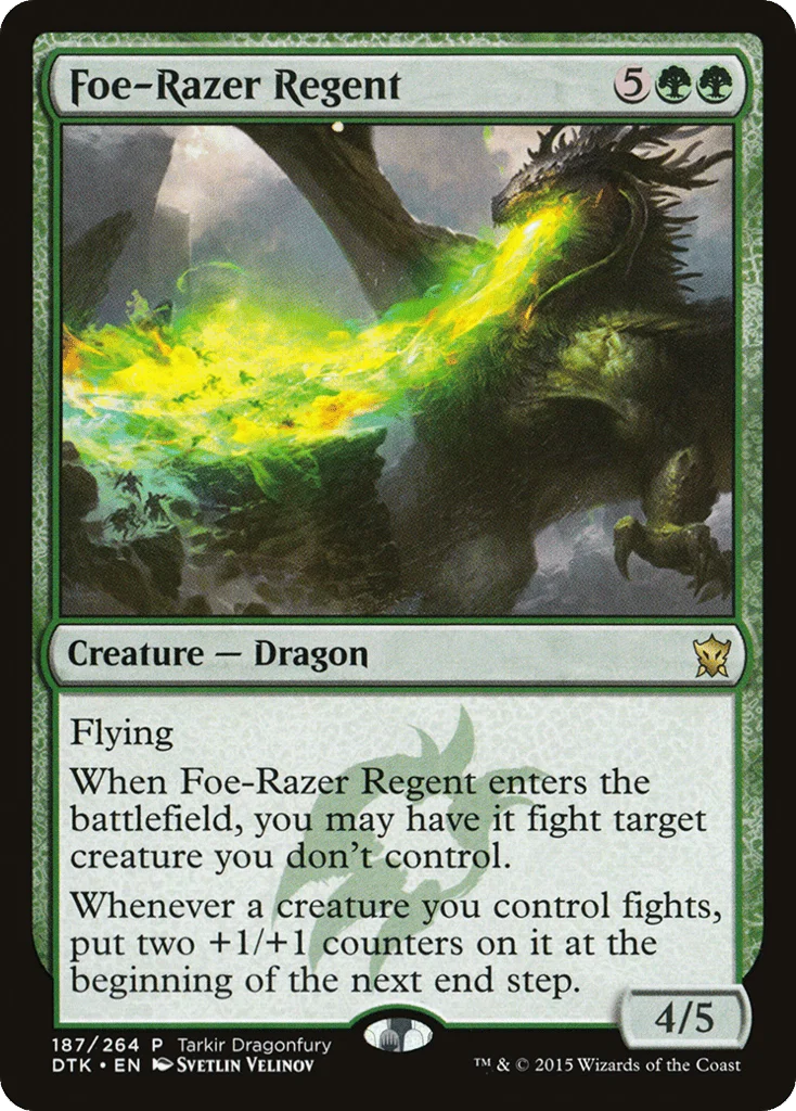Foe-Razer Regent · Tarkir Dragonfury