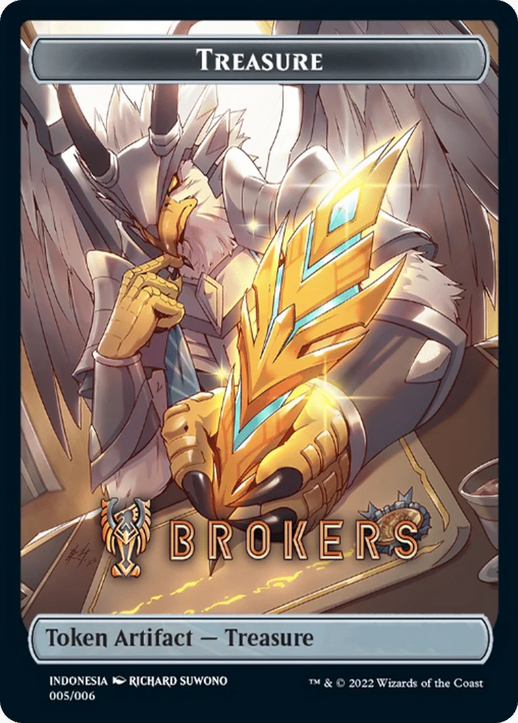 Treasure · Streets of New Capenna Southeast Asia Tokens