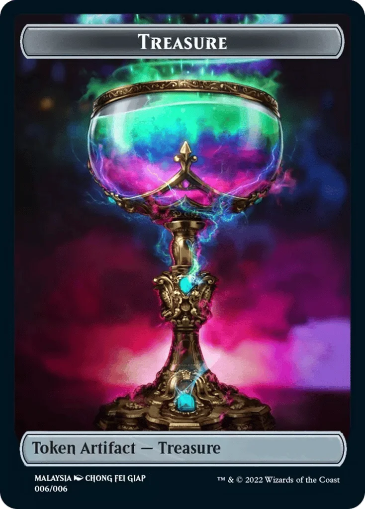 Treasure · Streets of New Capenna Southeast Asia Tokens