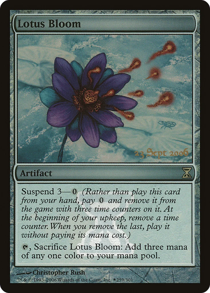 Lotus Bloom · Time Spiral Promos