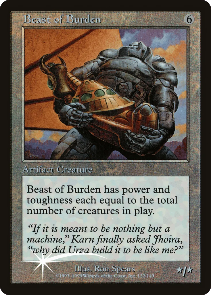 Beast of Burden · Urza's Legacy Promos
