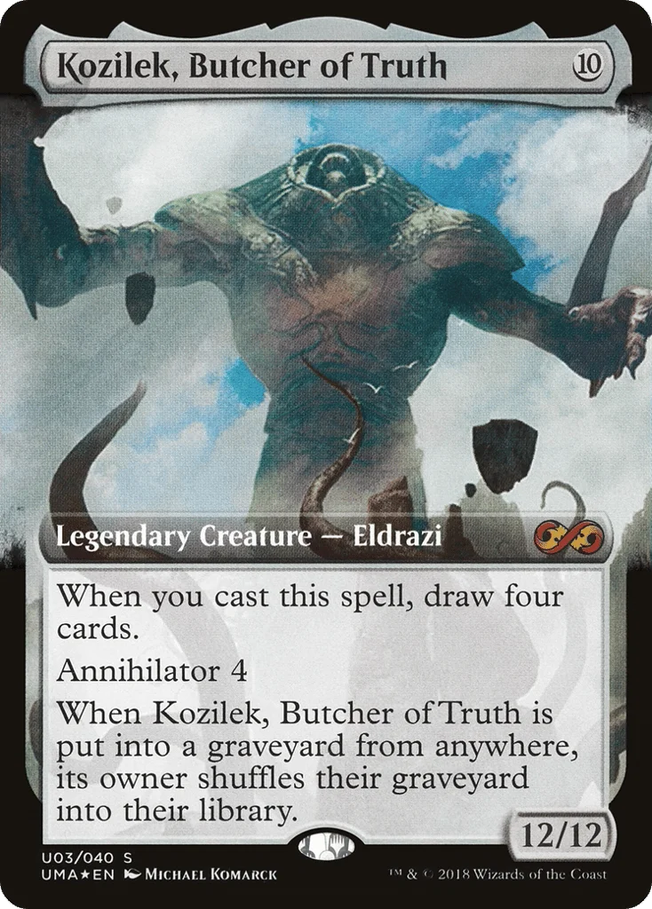 Kozilek, Butcher of Truth · Ultimate Box Topper