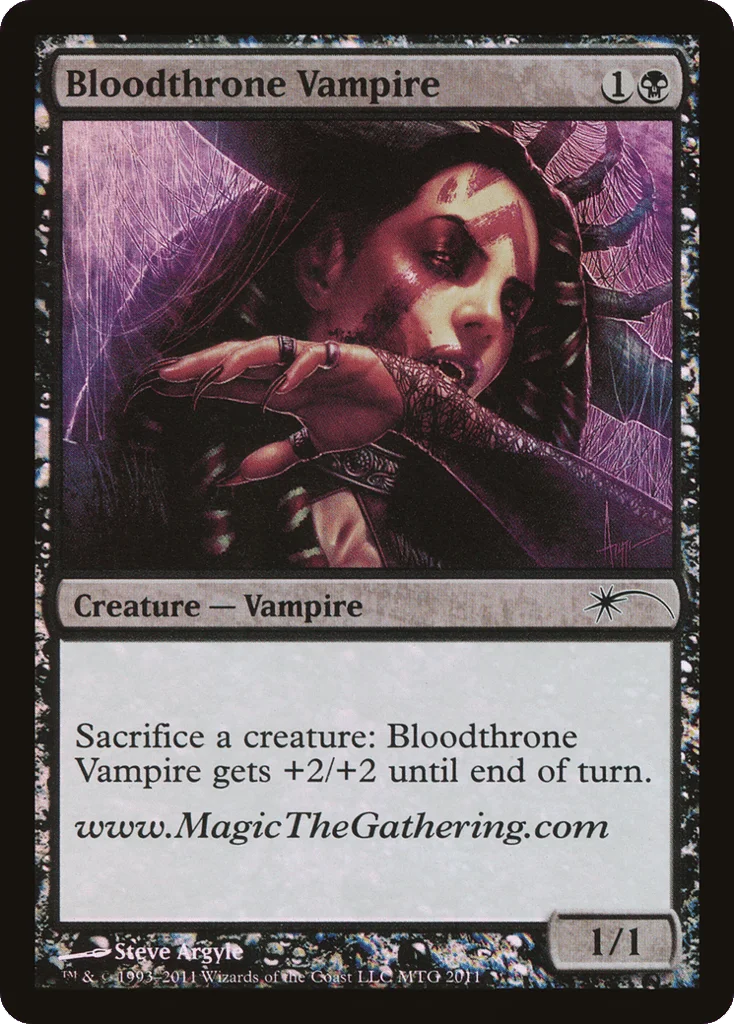 Bloodthrone Vampire · URL/Convention Promos