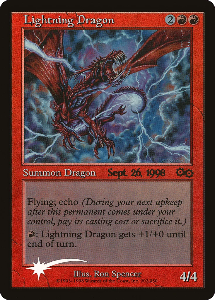 Lightning Dragon · Urza's Saga Promos