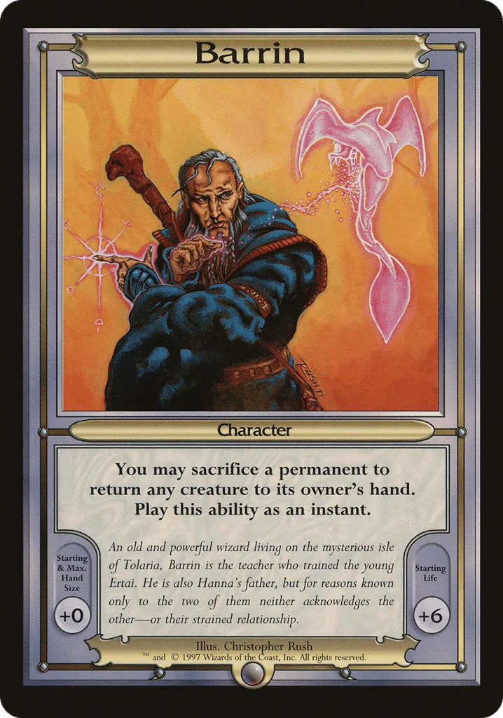 Barrin · Vanguard Series