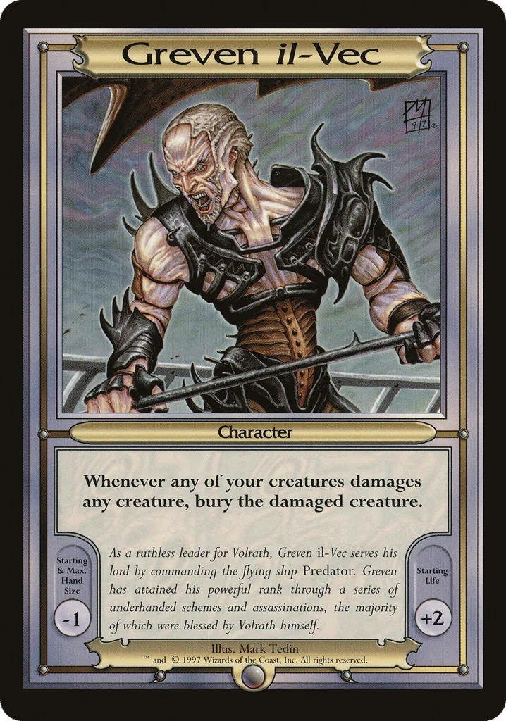 Greven il-Vec · Vanguard Series