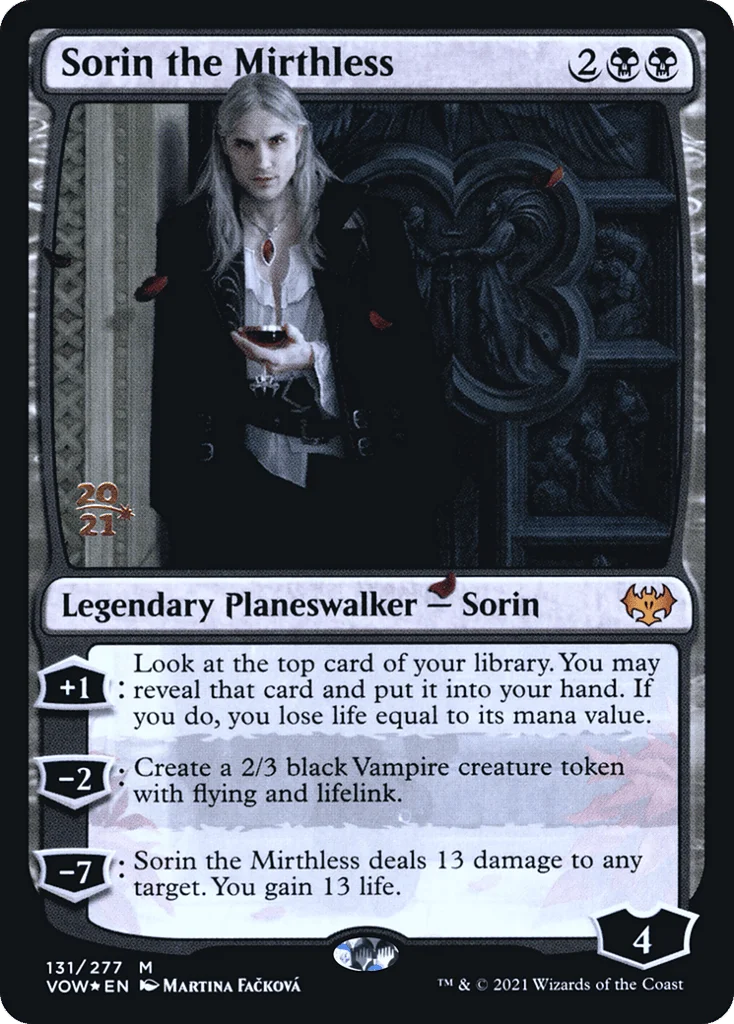 Sorin the Mirthless · Innistrad: Crimson Vow Promos