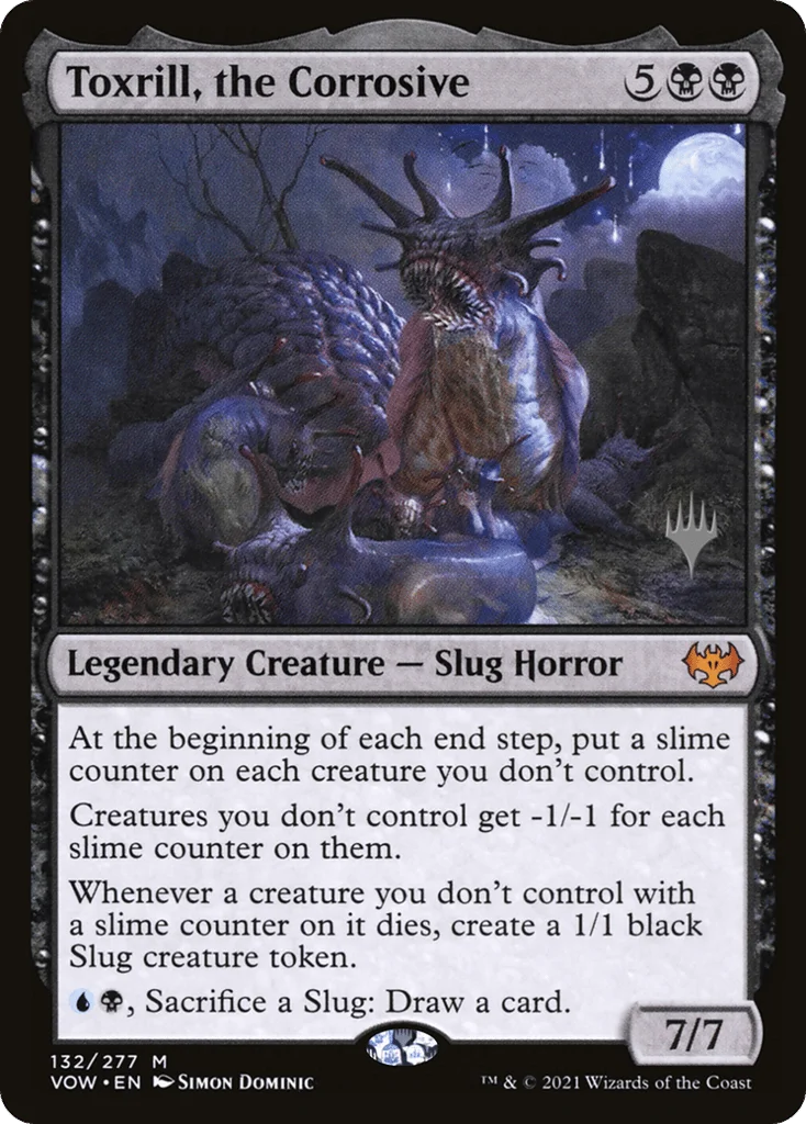 Toxrill, the Corrosive · Innistrad: Crimson Vow Promos