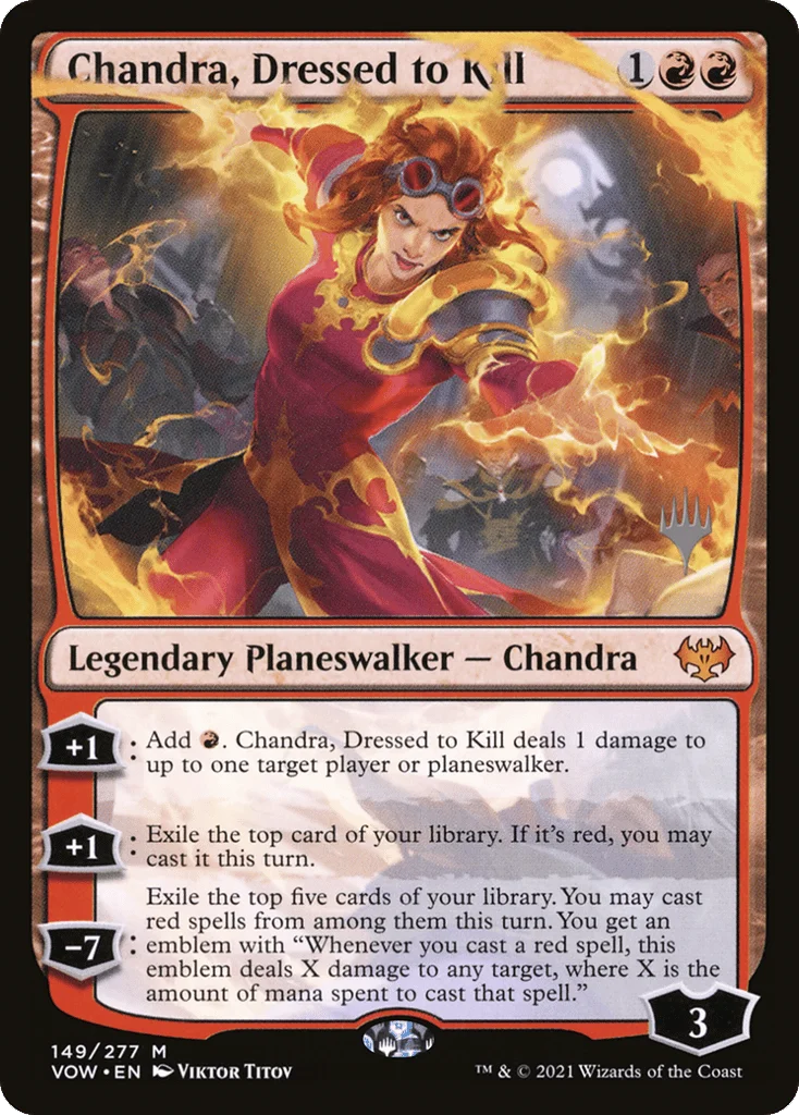 Chandra, Dressed to Kill · Innistrad: Crimson Vow Promos