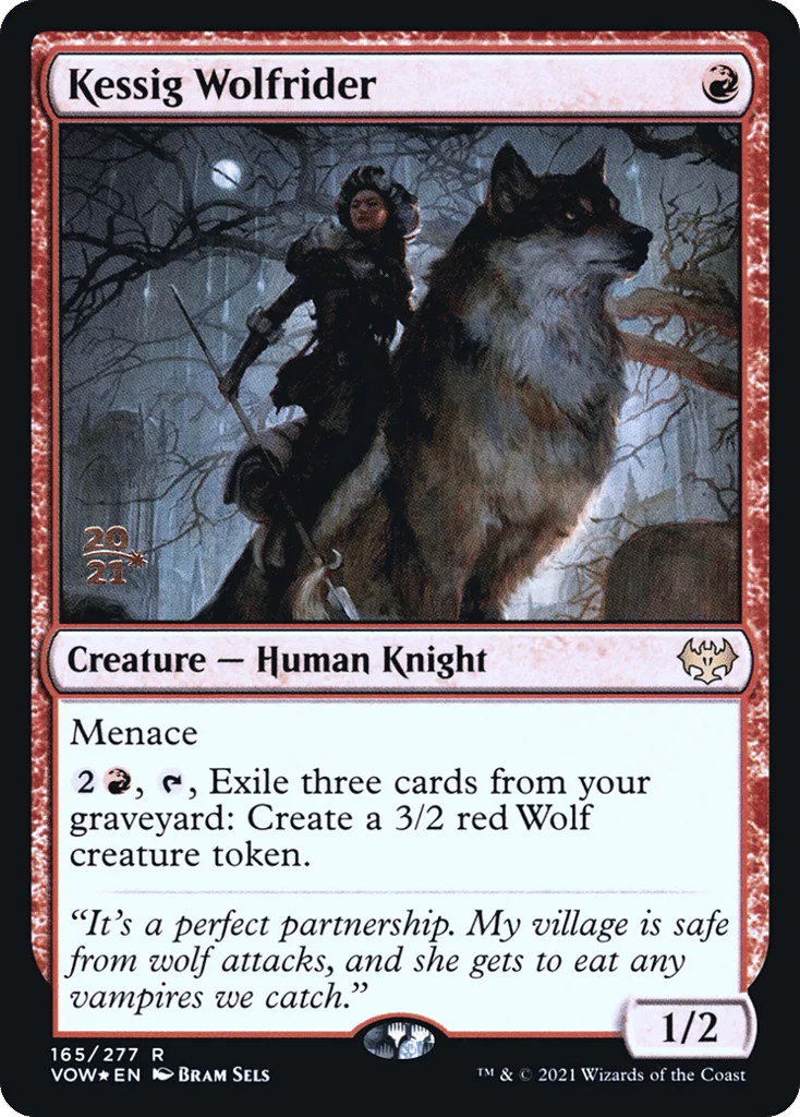 Kessig Wolfrider · Innistrad: Crimson Vow Promos