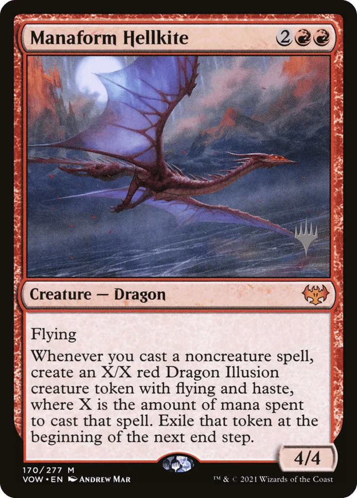 Manaform Hellkite · Innistrad: Crimson Vow Promos