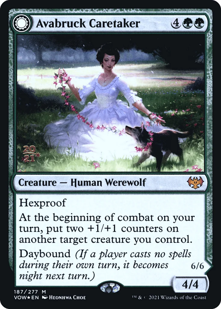 Avabruck Caretaker // Hollowhenge Huntmaster · Innistrad: Crimson Vow Promos