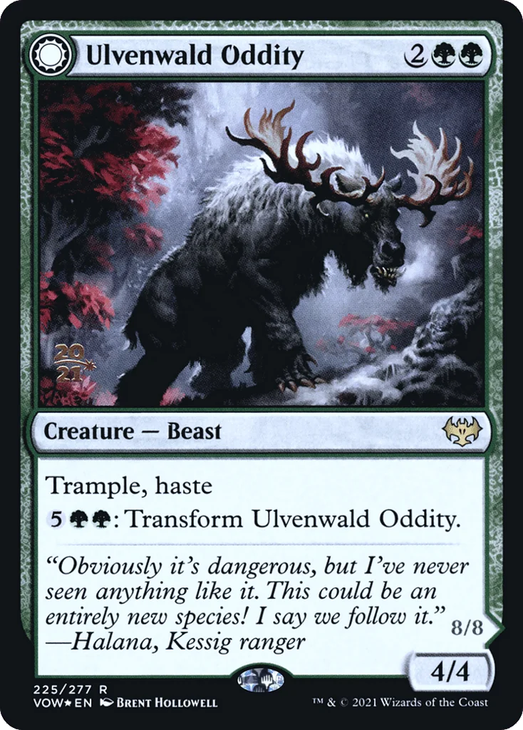 Ulvenwald Oddity // Ulvenwald Behemoth · Innistrad: Crimson Vow Promos