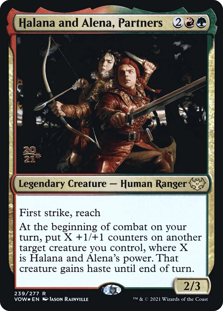 Halana and Alena, Partners · Innistrad: Crimson Vow Promos