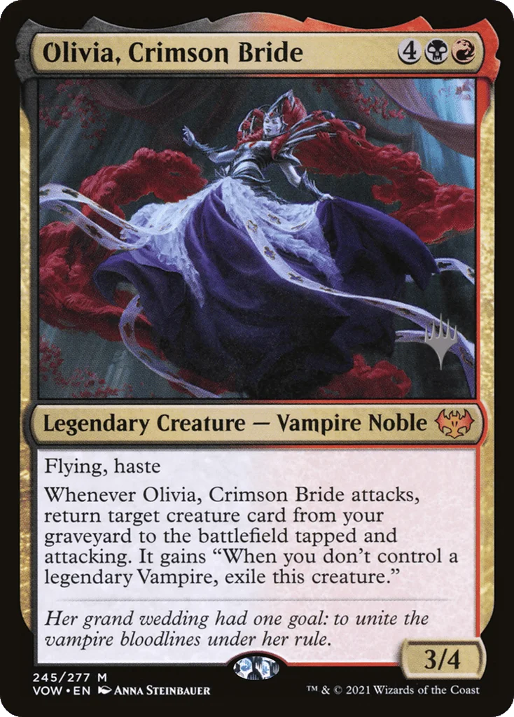 Olivia, Crimson Bride · Innistrad: Crimson Vow Promos