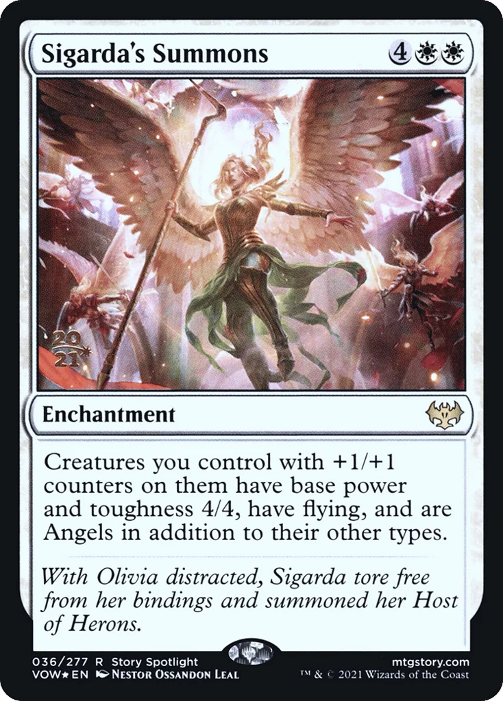 Sigarda's Summons · Innistrad: Crimson Vow Promos