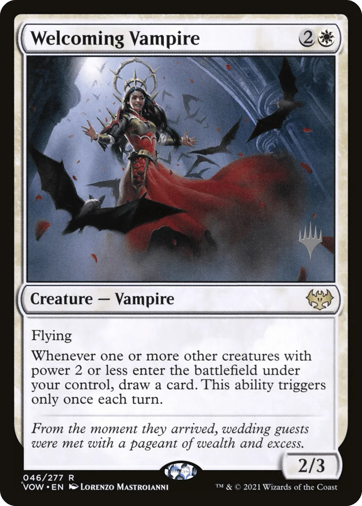 Welcoming Vampire · Innistrad: Crimson Vow Promos