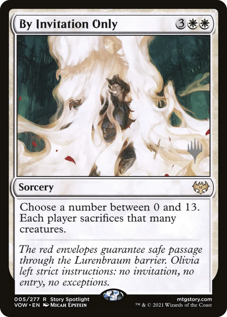 By Invitation Only · Innistrad: Crimson Vow Promos