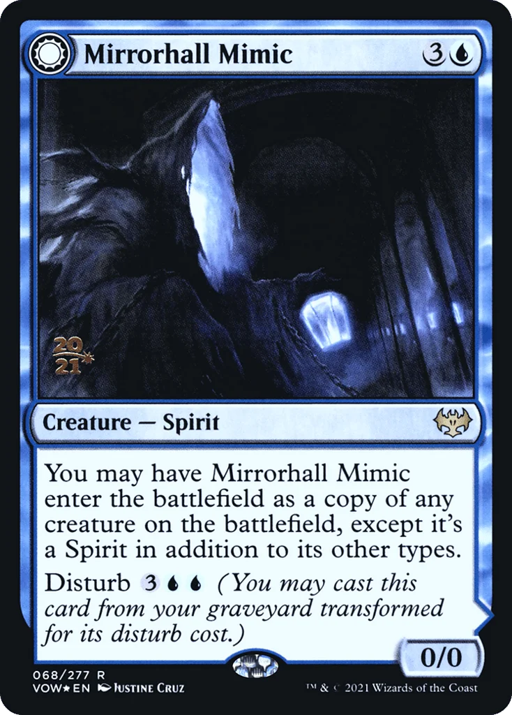 Mirrorhall Mimic // Ghastly Mimicry · Innistrad: Crimson Vow Promos