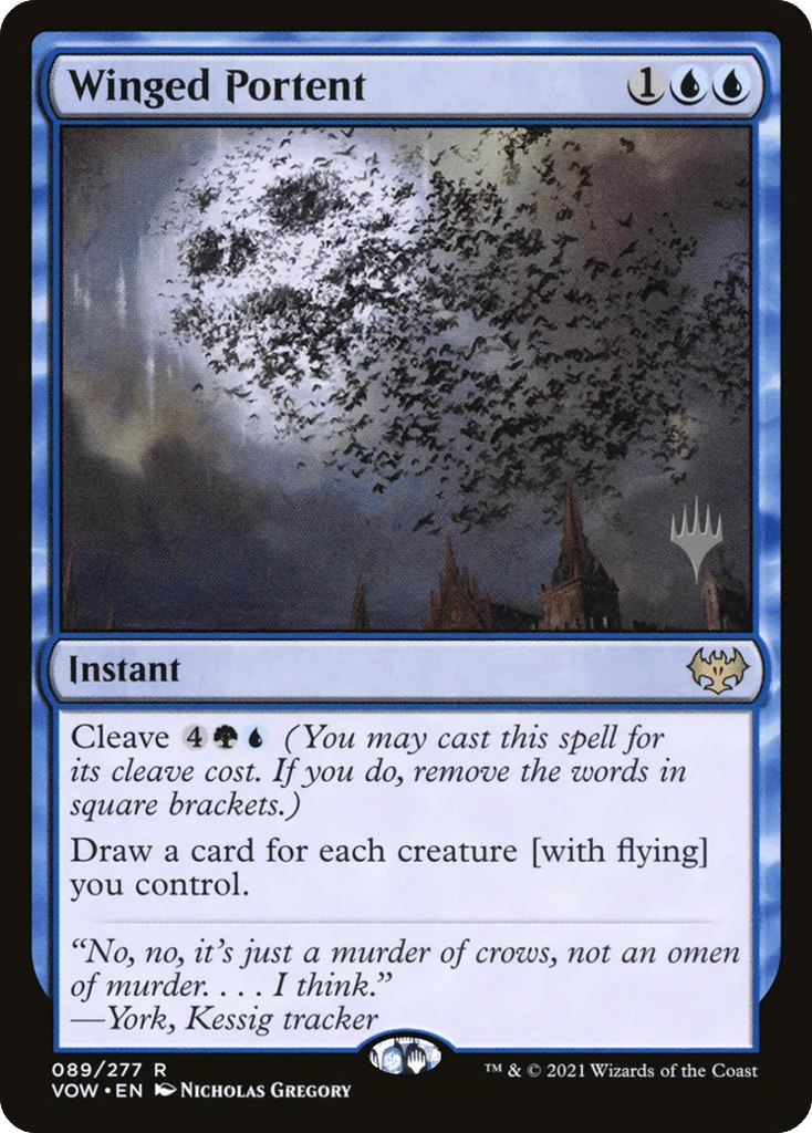 Winged Portent · Innistrad: Crimson Vow Promos