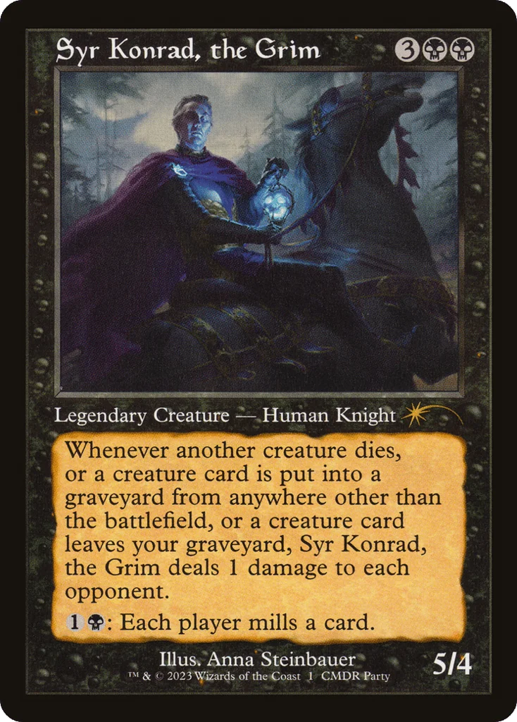 Syr Konrad, the Grim · Wizards Play Network 2023