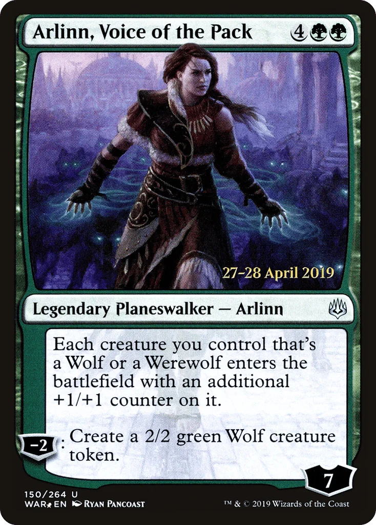 Arlinn, Voice of the Pack · War of the Spark Promos