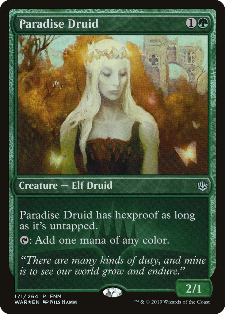 Paradise Druid · War of the Spark Promos